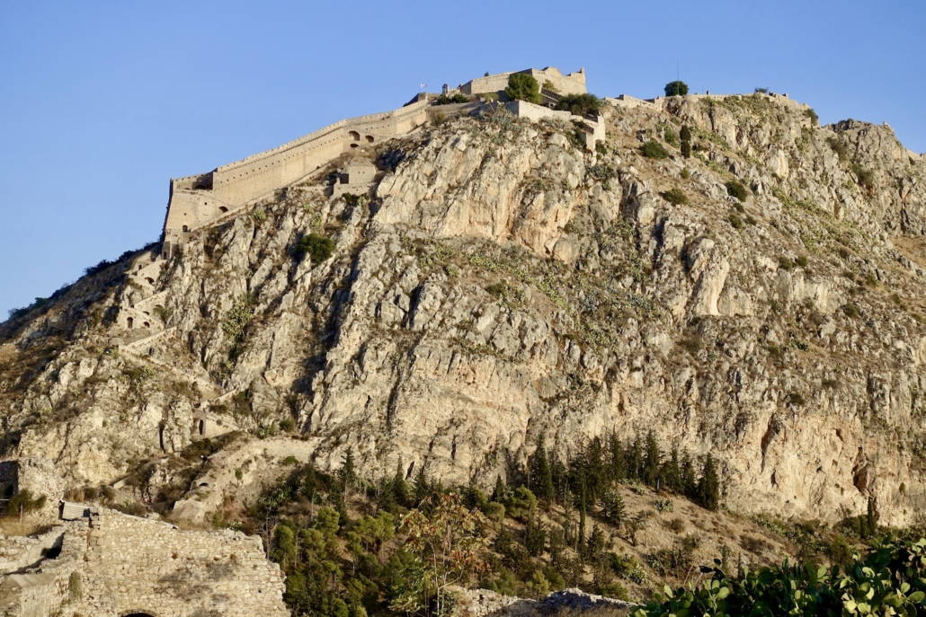 Palamidi Fortress Nafplio (Thumb), Peloponnese/Greece Palamidi Fortress Nafplio (Thumb), Peloponnese/Greece