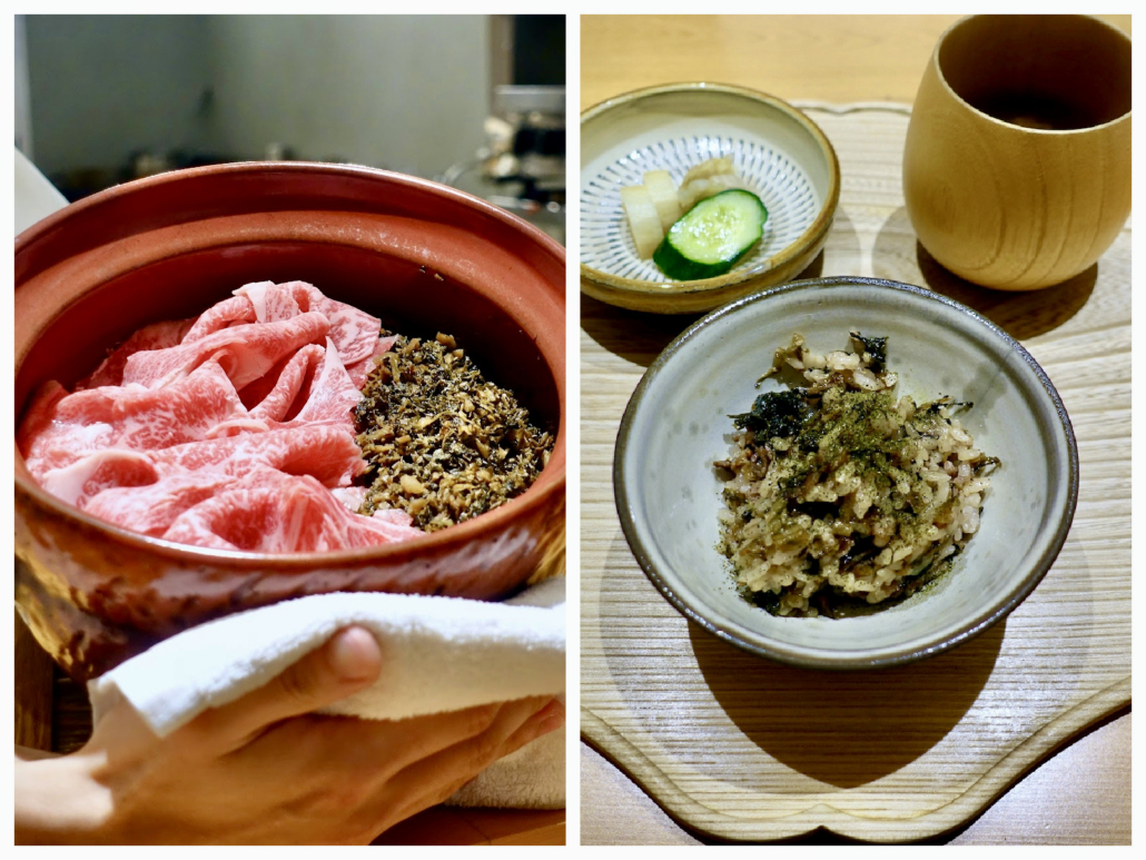 Wagyu kamameshi at Sho Kaohsiung/Taiwan Wagyu kamameshi at Sho Kaohsiung/Taiwan - fine dining restaurants Taiwan